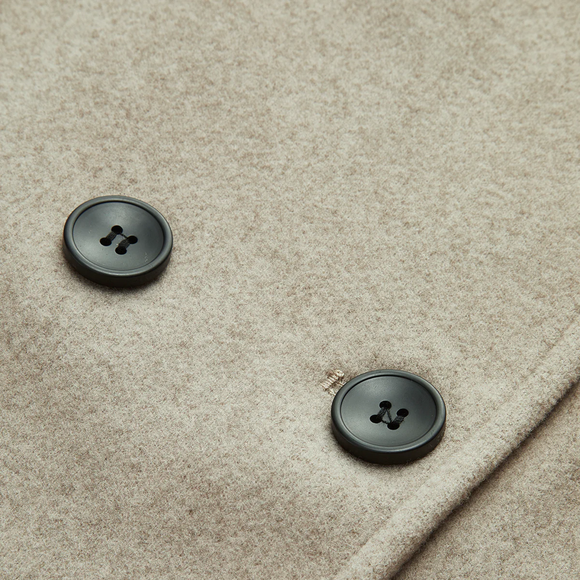 Zweireihige Wolljacke