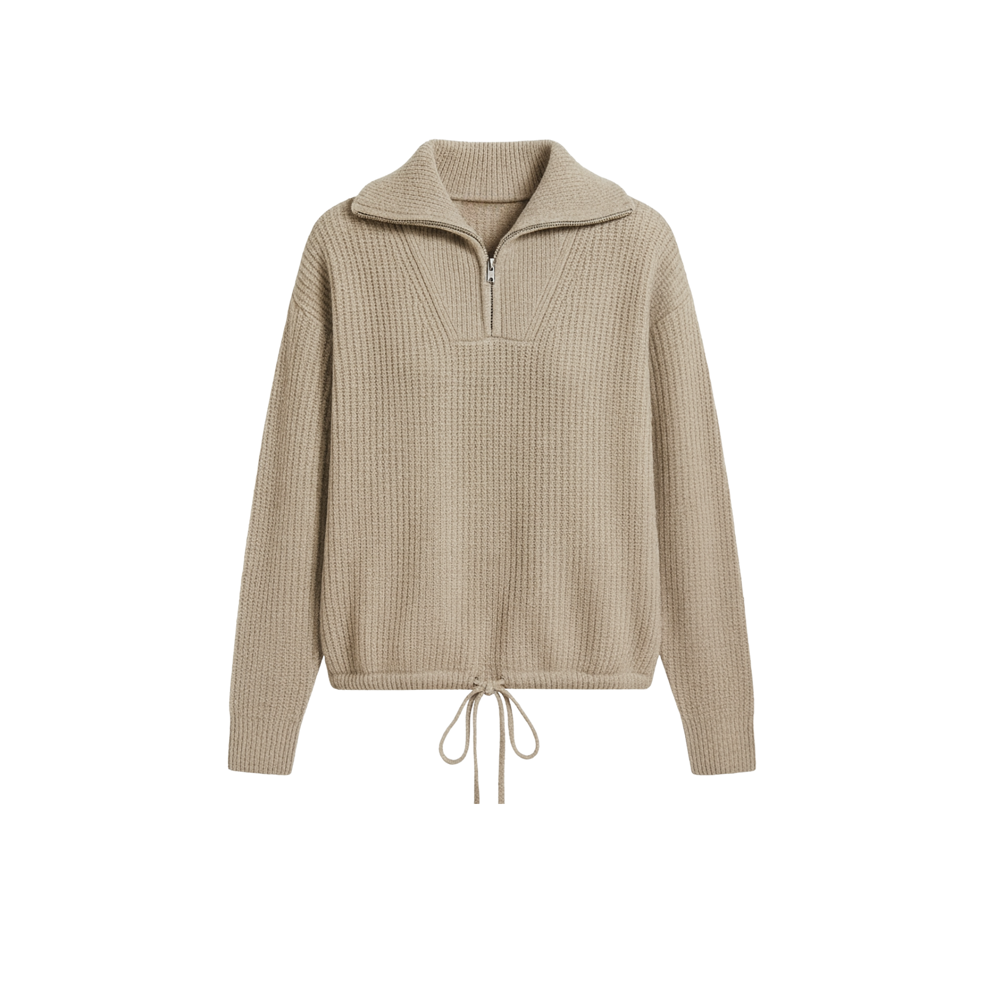 Half-Zip Knit Sweater