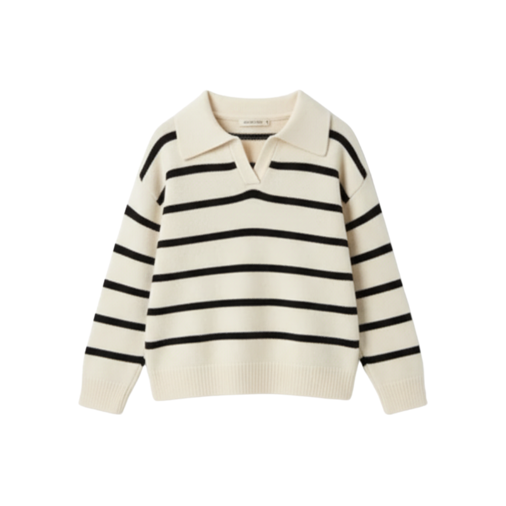 Knitted Striped Sweater