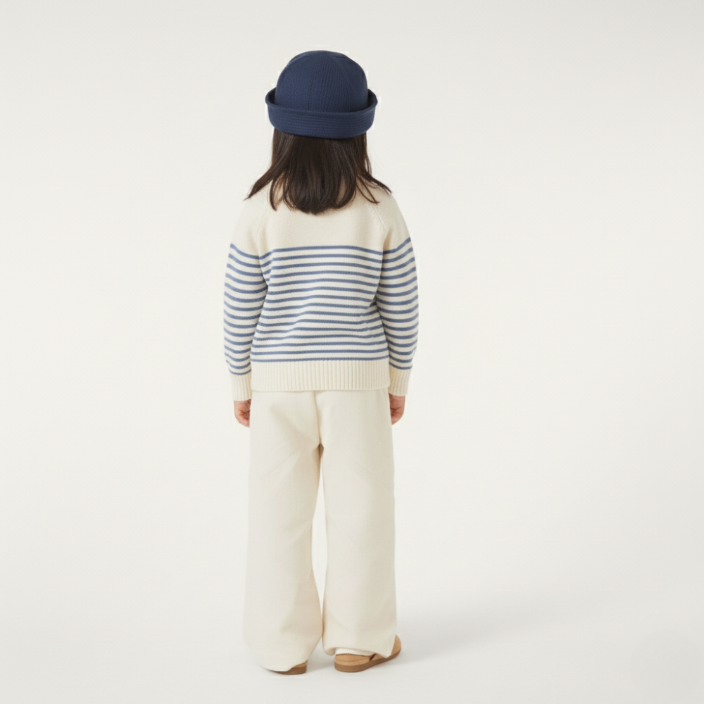 Knitted Striped Sweater