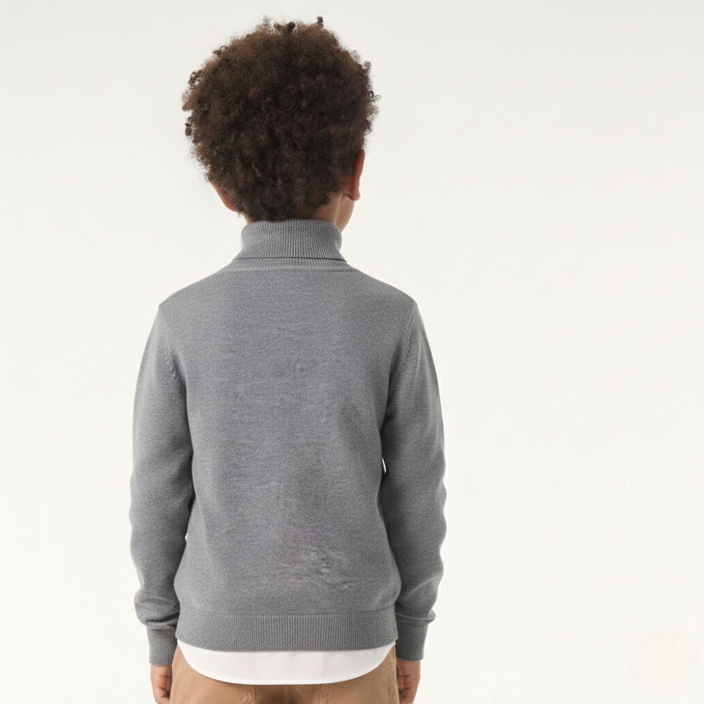 Knitted High Neck Sweater