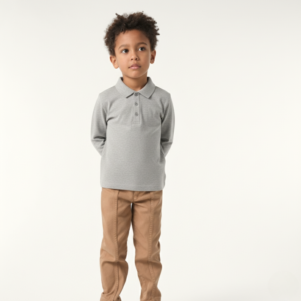Long Sleeve Polo