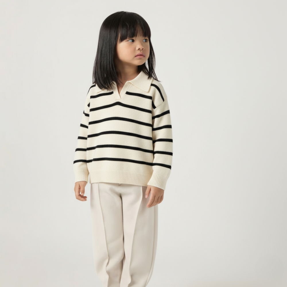 Knitted Striped Sweater
