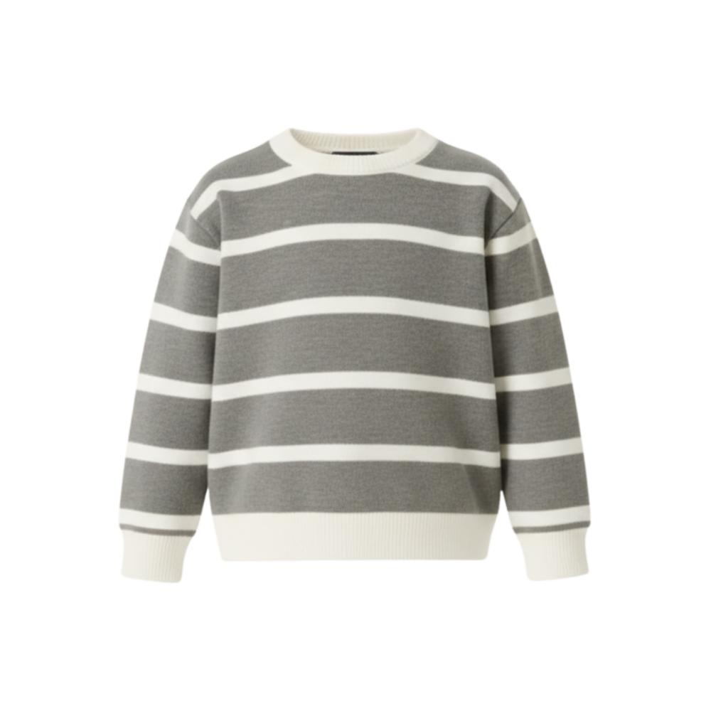 Striped Long Sleeve Pullover