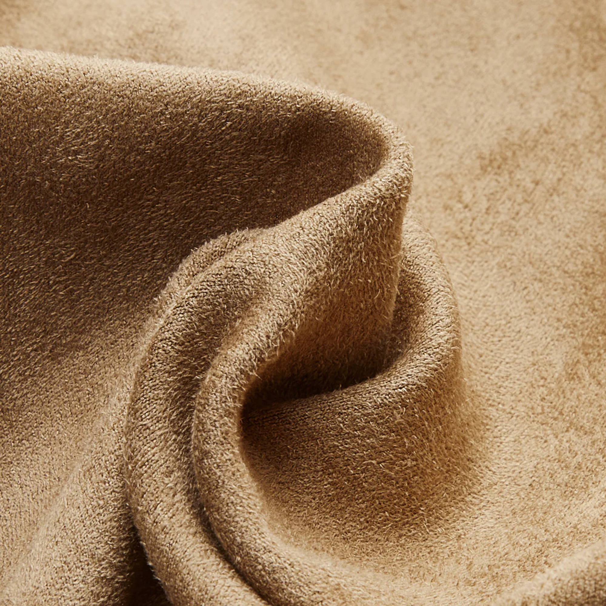 Camel Suede Utility Jacket