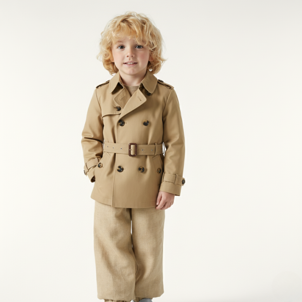 Double Breasted Trench Coat